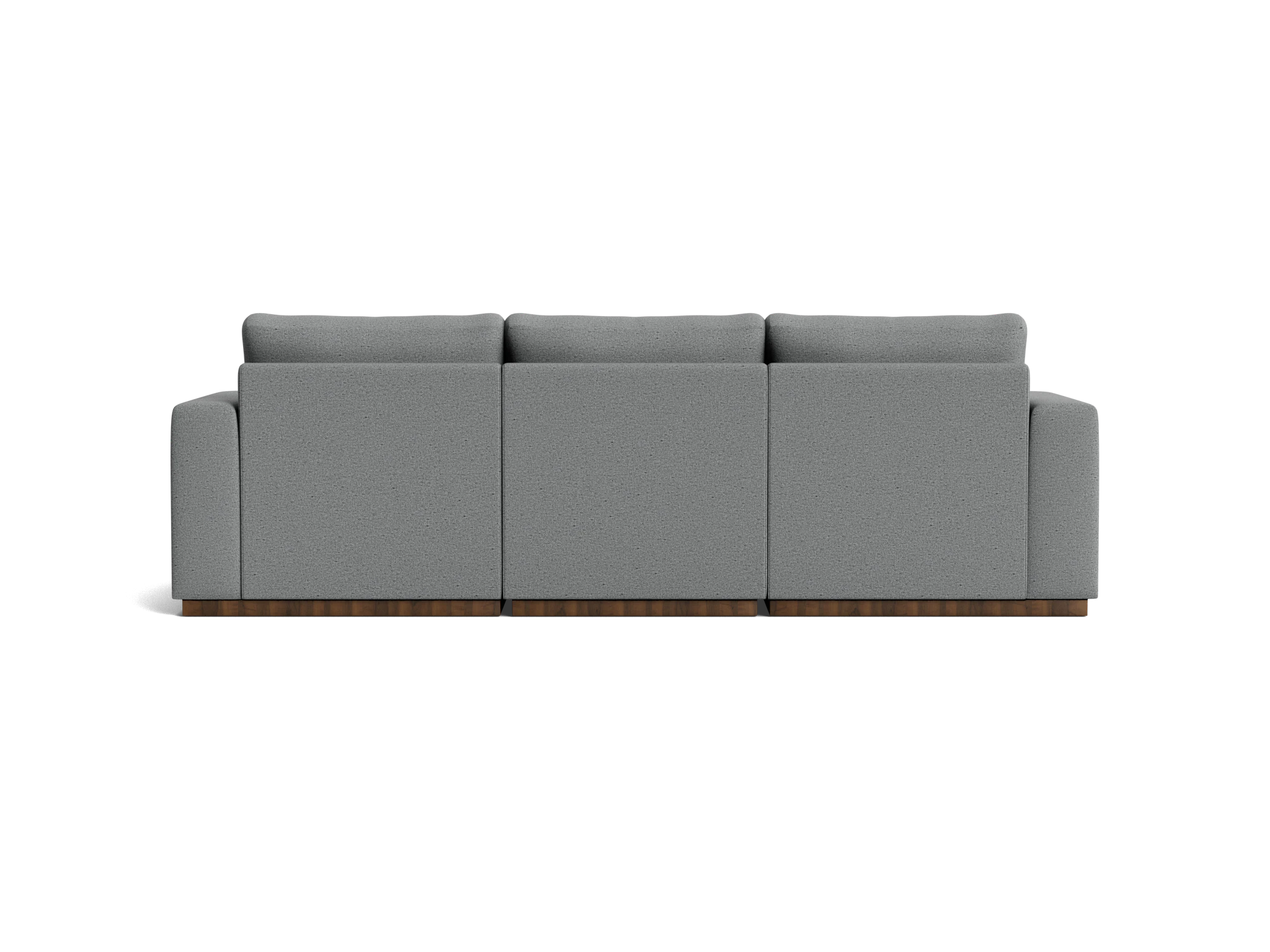 holt petite modular sectional essence ash