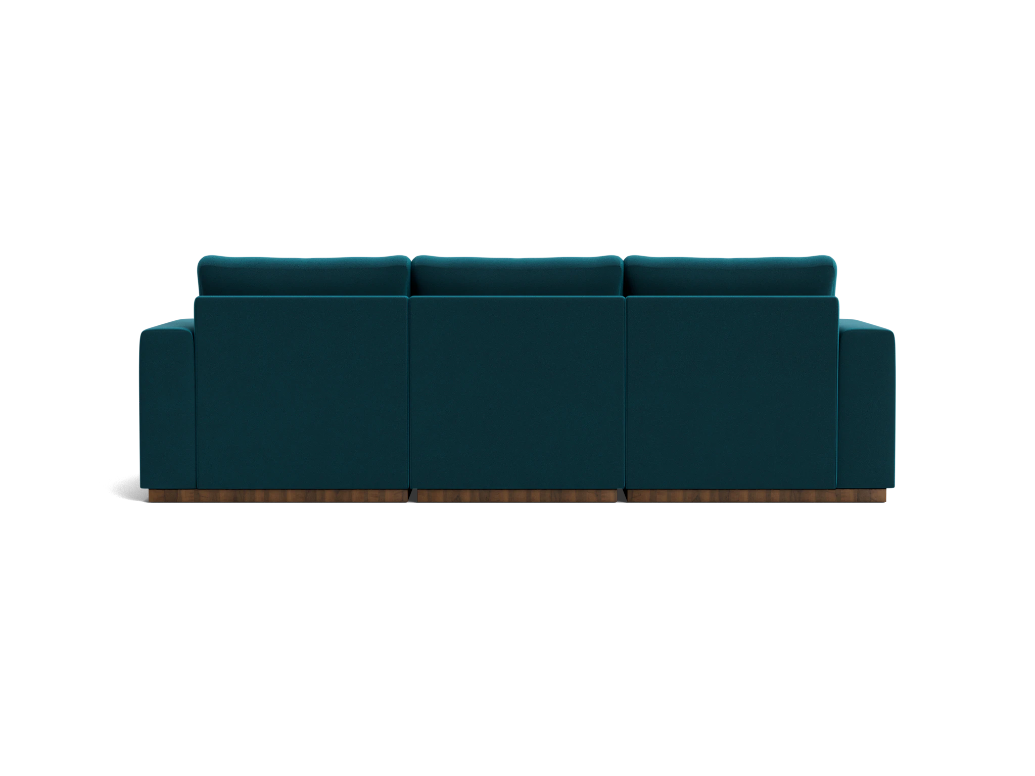 holt petite modular sectional royale peacock