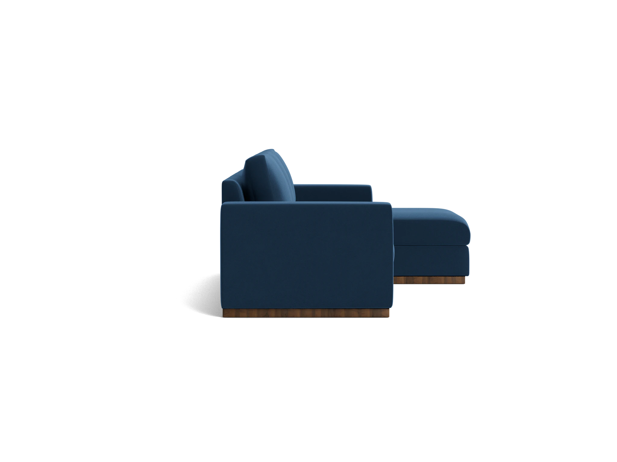 holt petite modular sectional royale cobalt