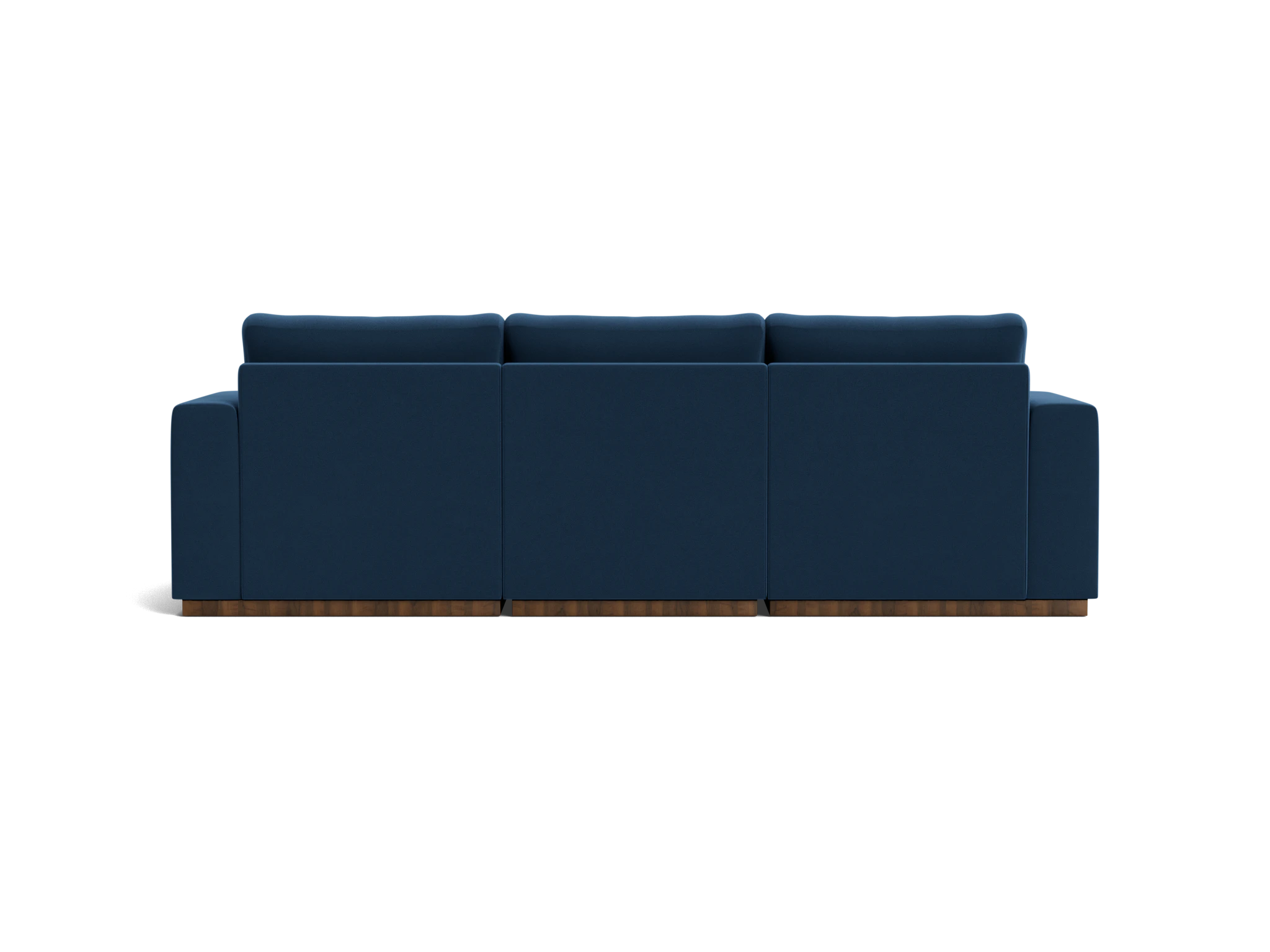 holt petite modular sectional royale cobalt