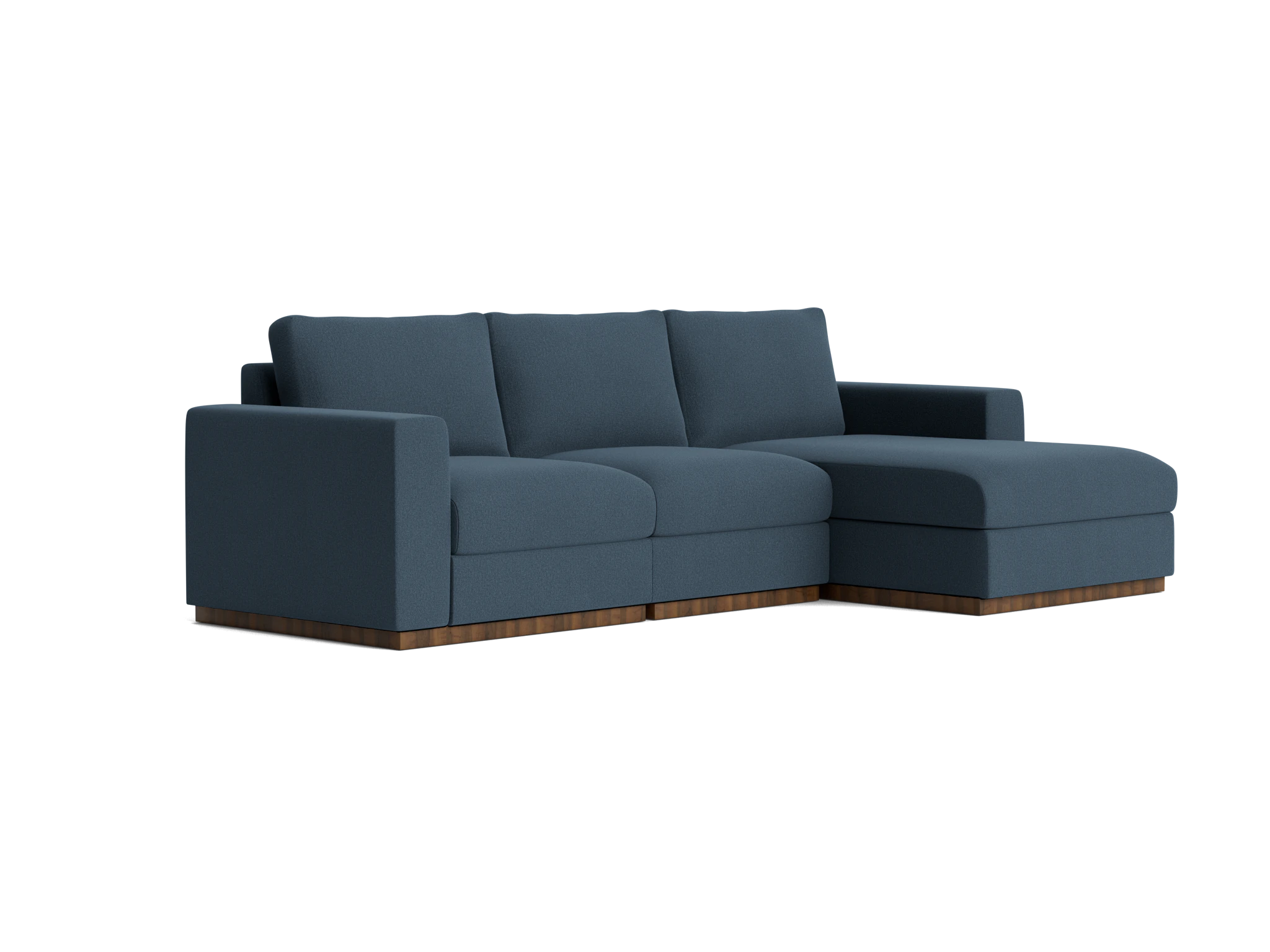 holt petite modular sectional faithful indigo