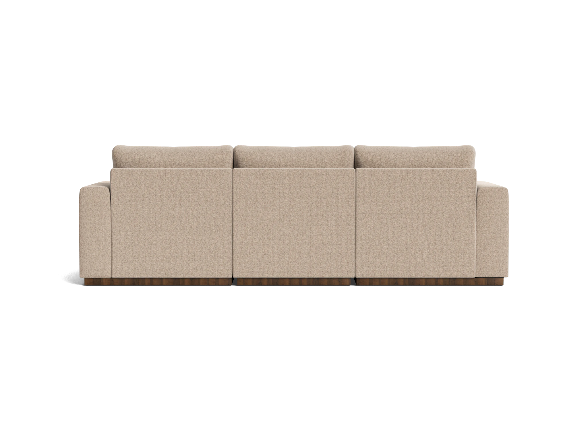 holt petite modular sectional villa sand