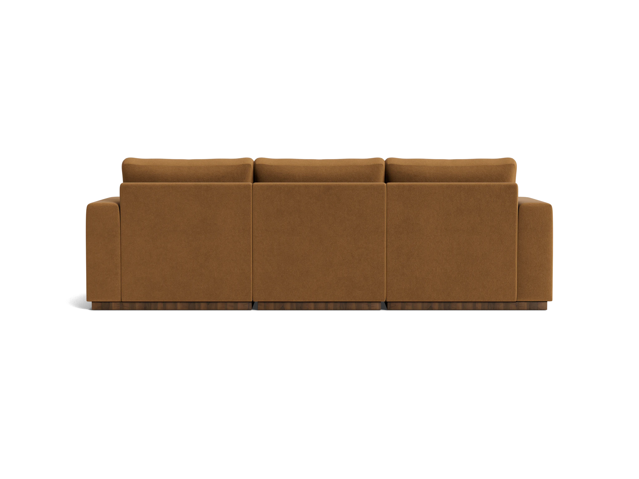 holt petite modular sectional banks nutmeg