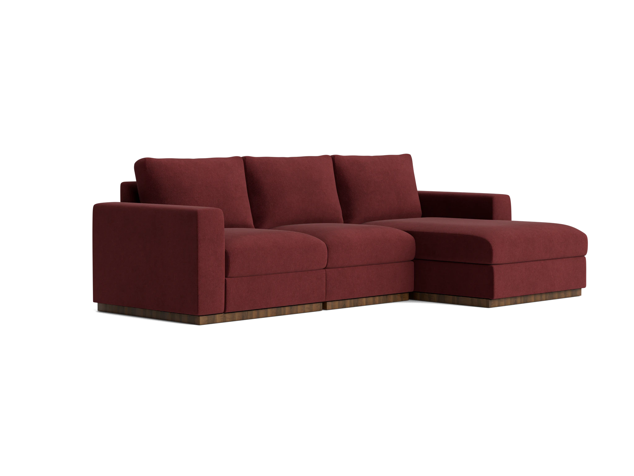 holt petite modular sectional banks currant