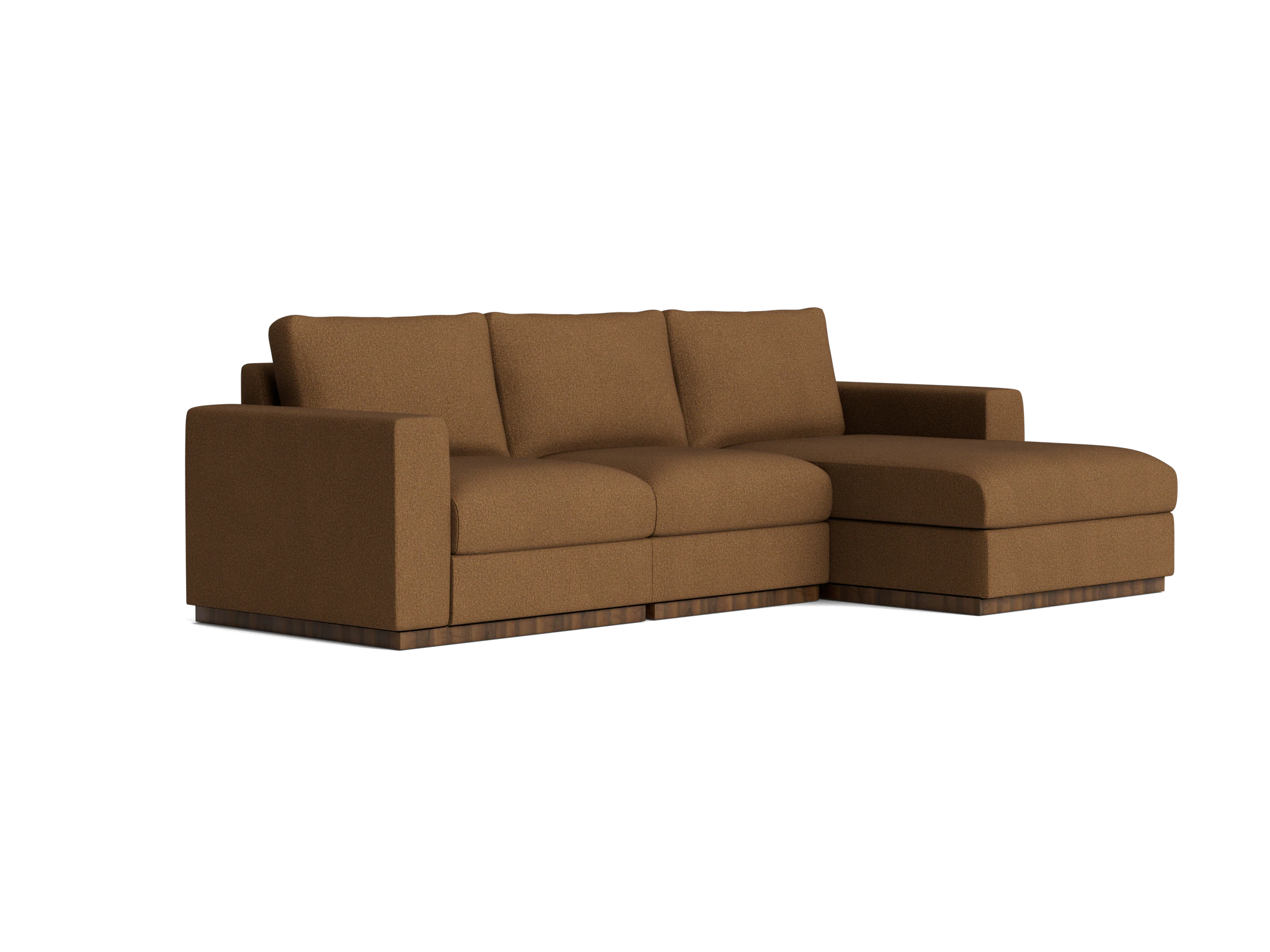 holt petite modular sectional faithful mocha