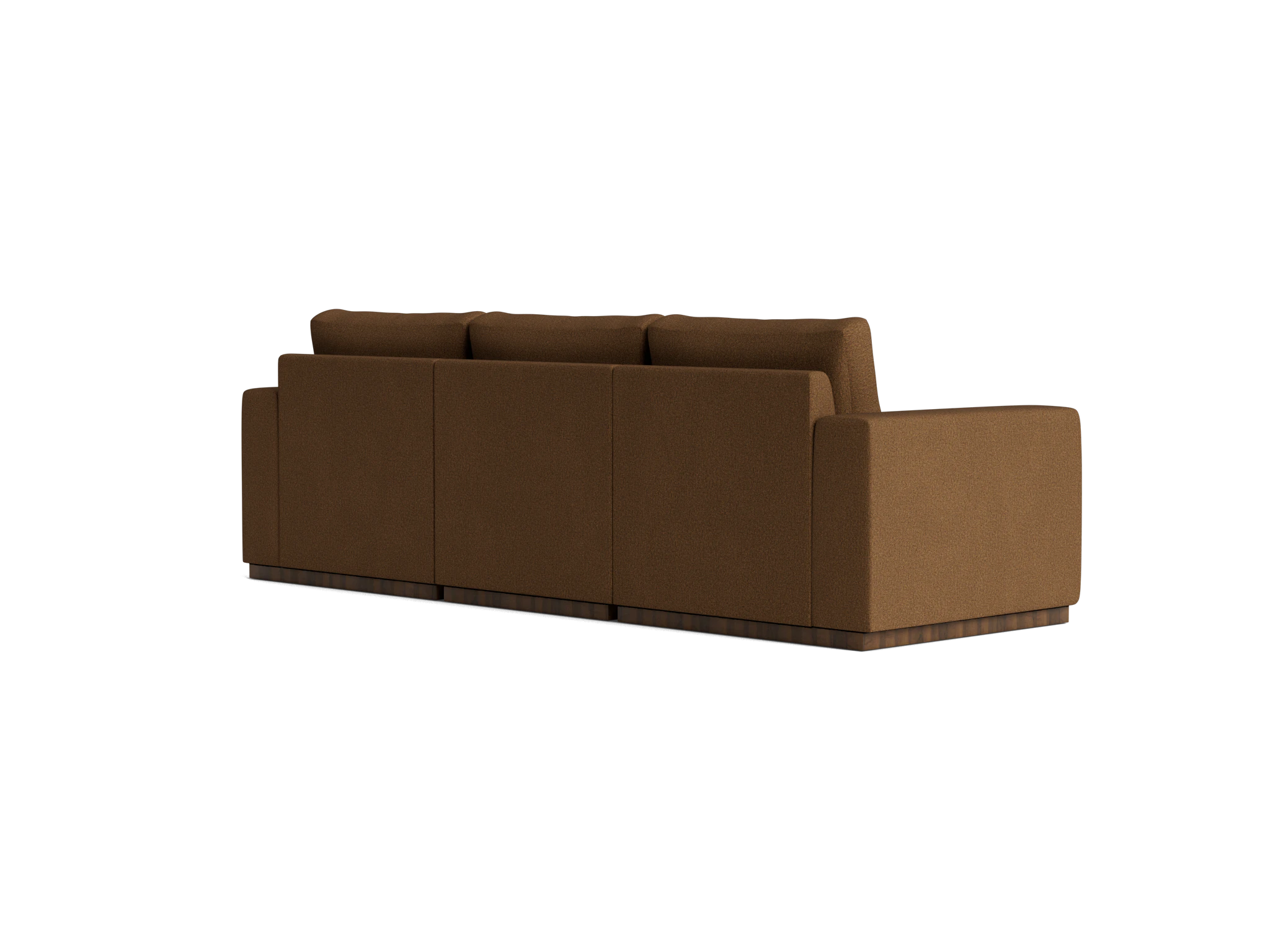 holt petite modular sectional faithful mocha