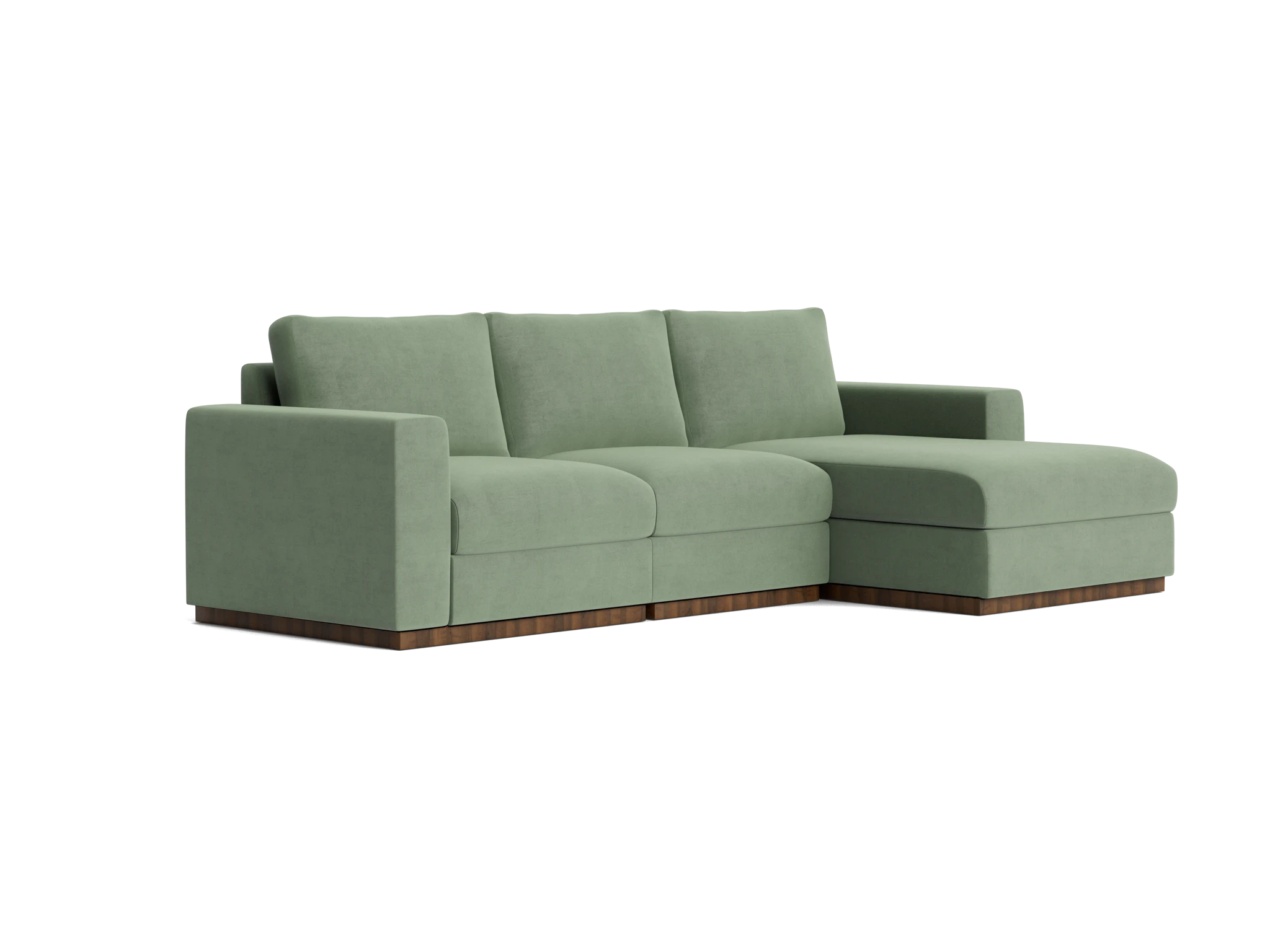 holt petite modular sectional royale sage
