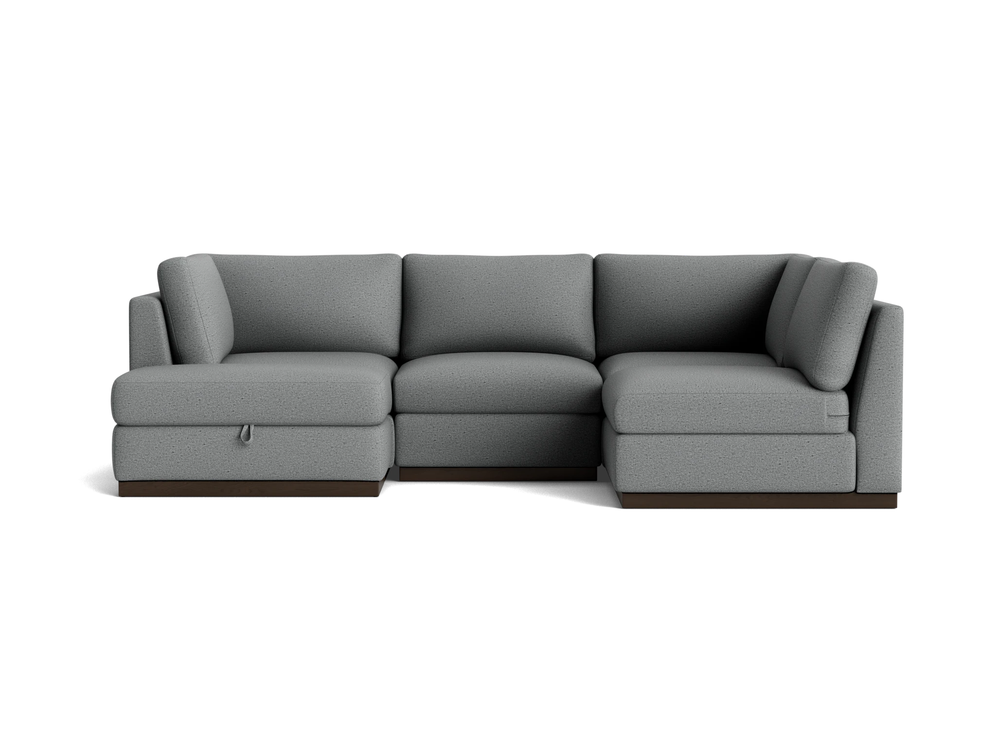 Holt Petite Modular U-Sofa Storage Sectional