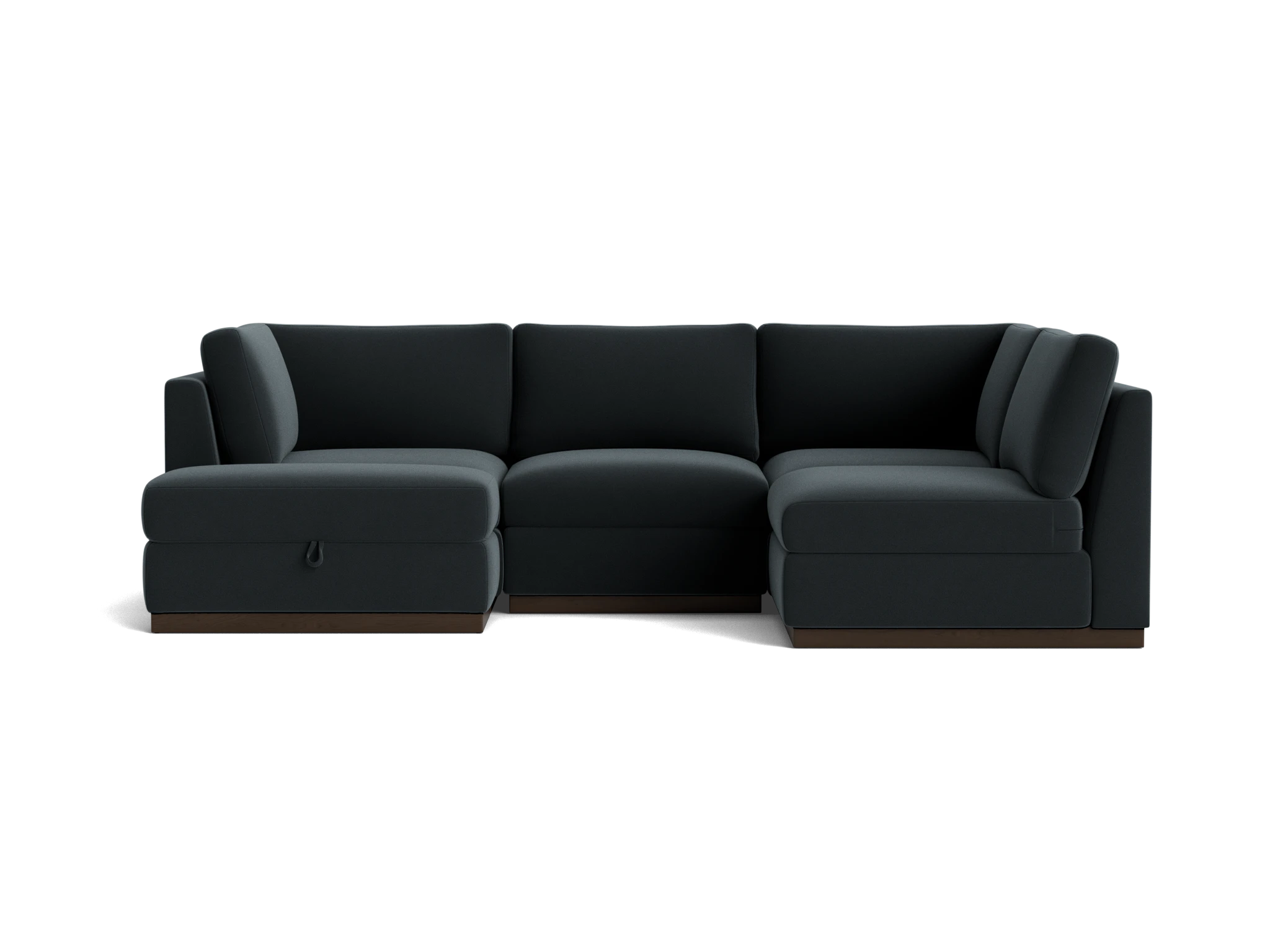 Holt Petite Modular U-Sofa Storage Sectional