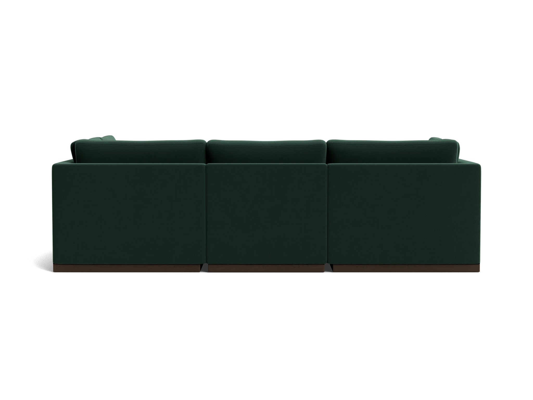 holt petite modular sofa storage sectional royale evergreen