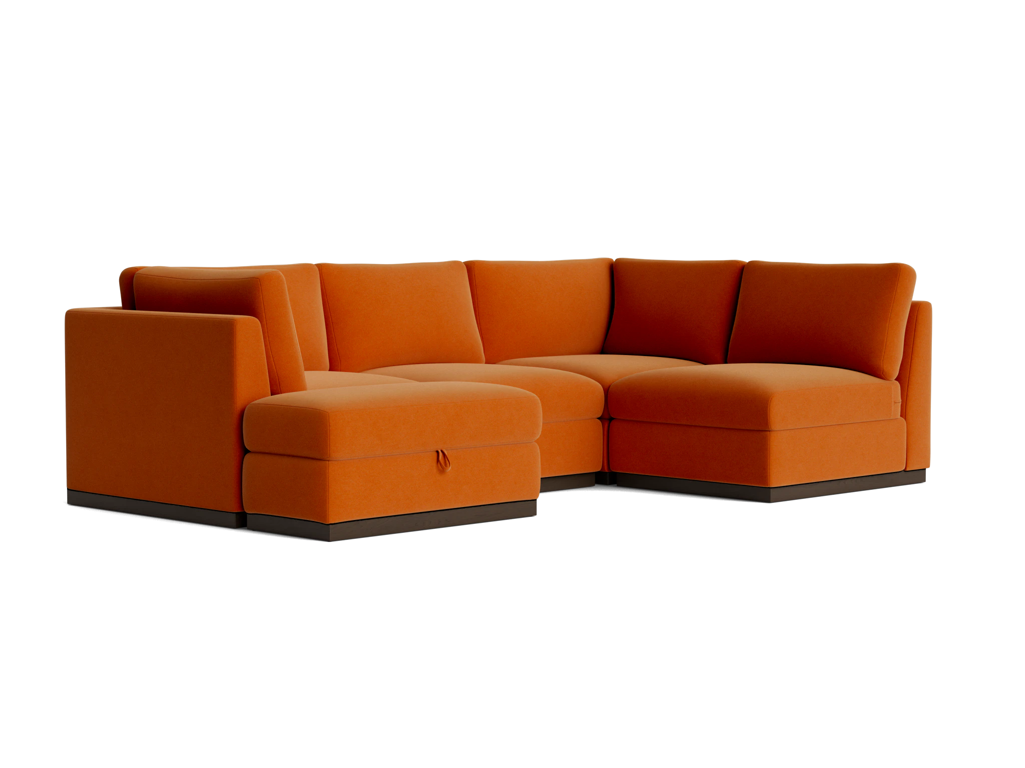 holt petite modular sofa storage sectional royale hacienda