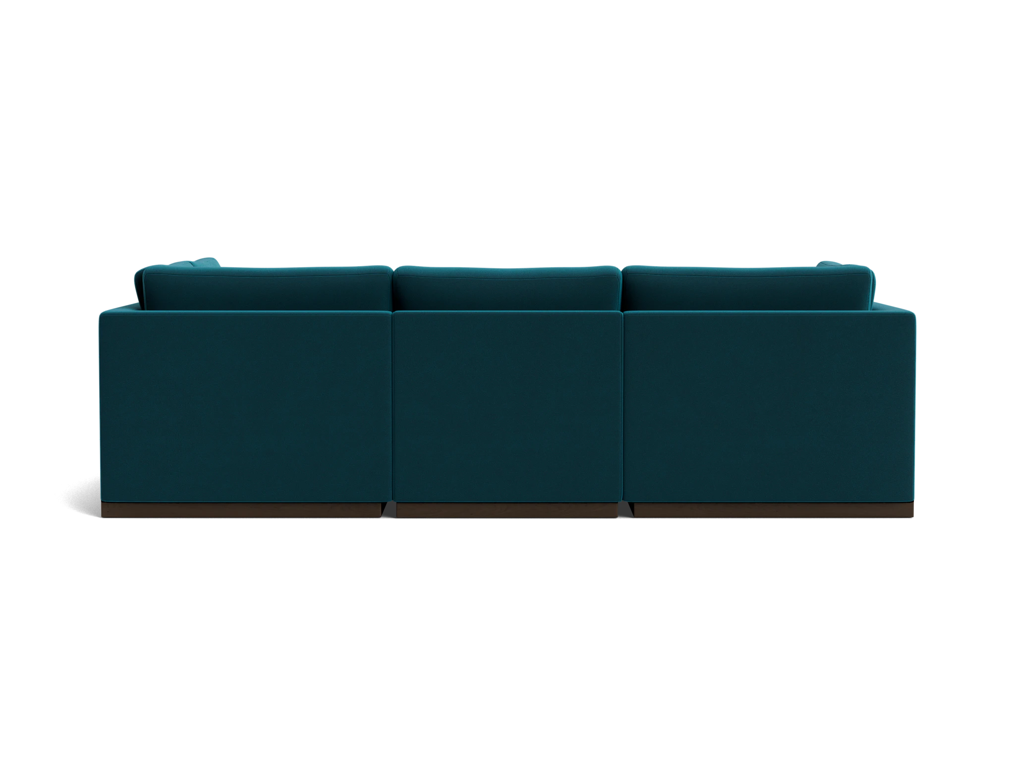 holt petite modular sofa storage sectional royale peacock
