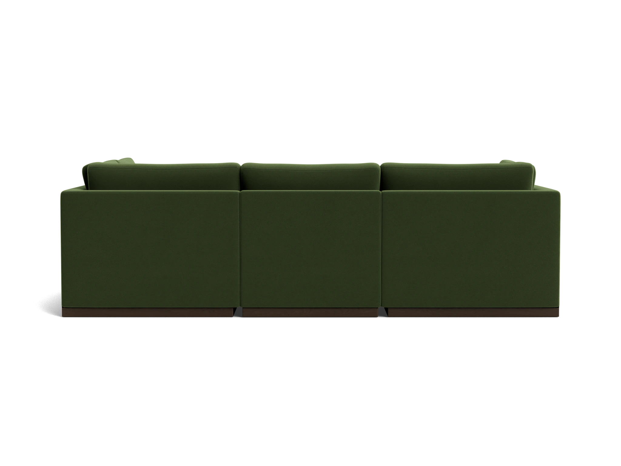holt petite modular sofa storage sectional royale forest