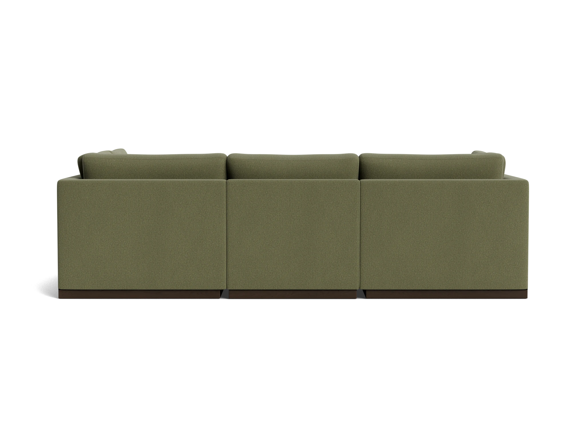 holt petite modular sofa storage sectional faithful olive