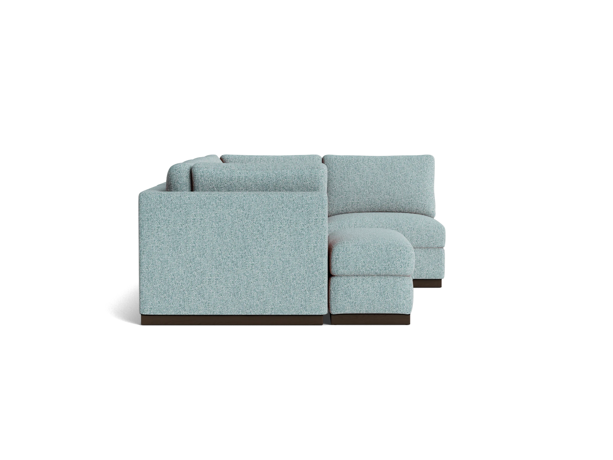 holt petite modular sofa storage sectional bungalow slate