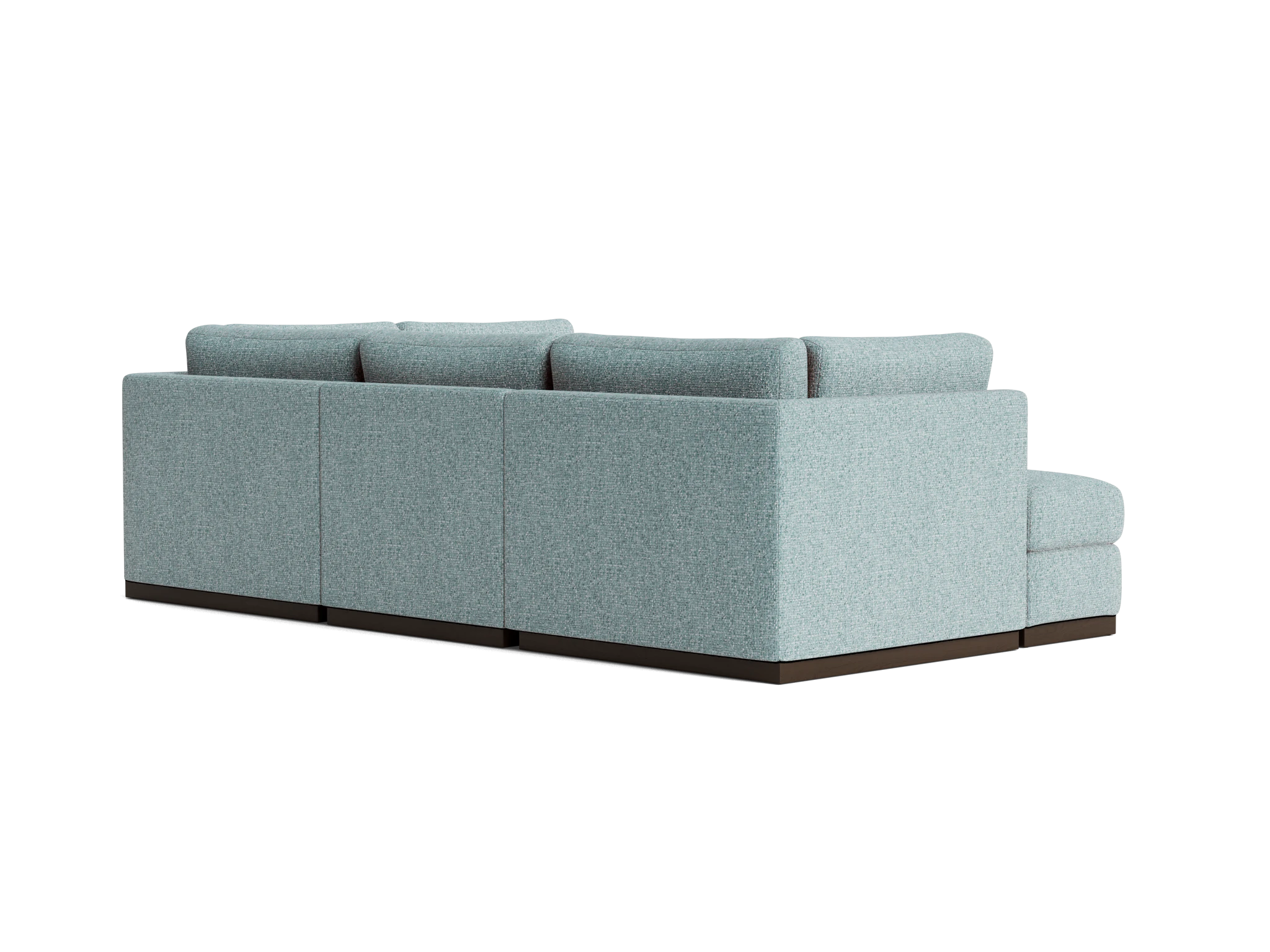 holt petite modular sofa storage sectional bungalow slate