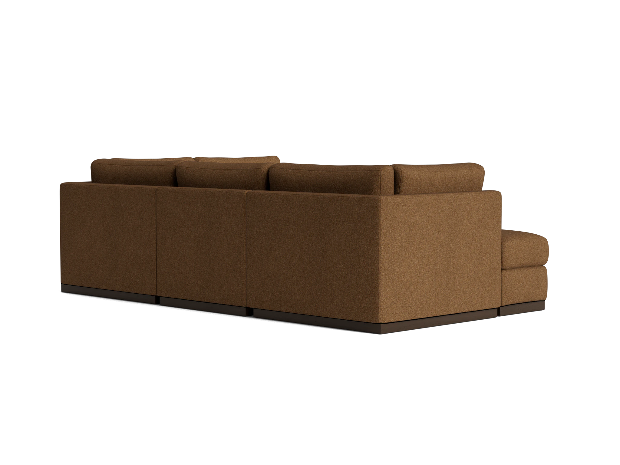 holt petite modular sofa storage sectional faithful mocha