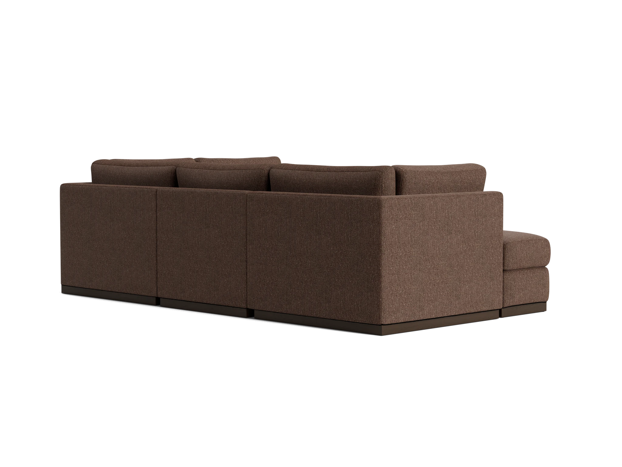 holt petite modular sofa storage sectional resource truffle