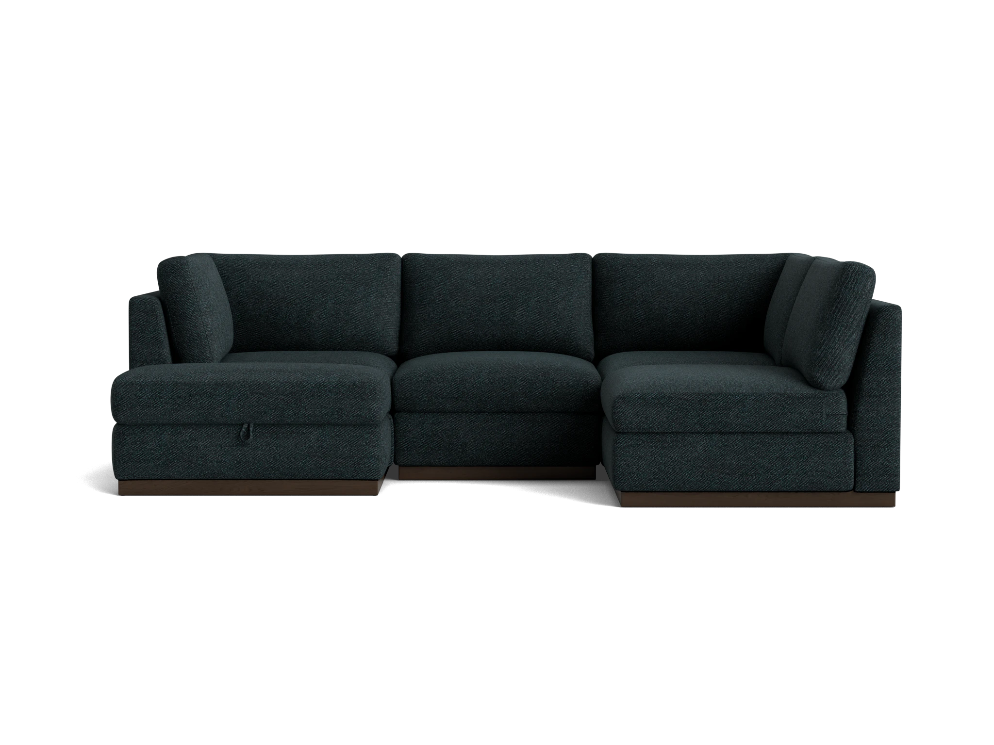 holt petite modular sofa storage sectional resource marina