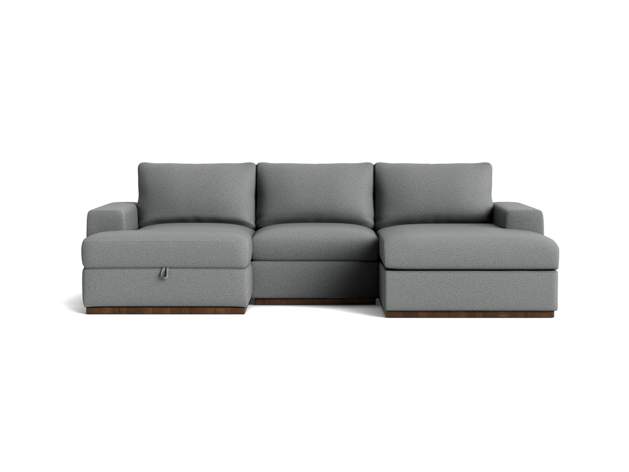 Holt Petite Modular Sectional with Storage Ottoman