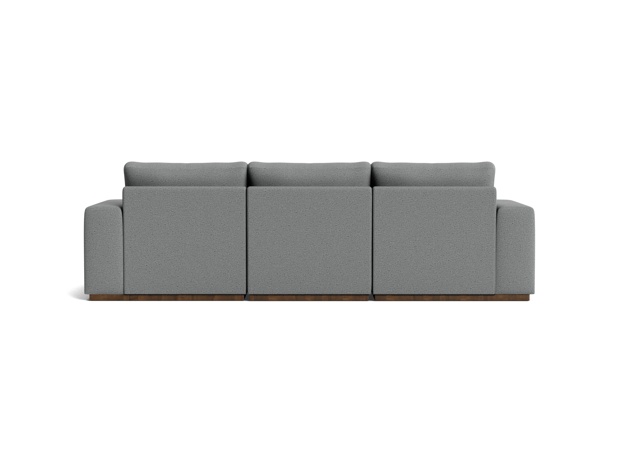 holt petite modular sectional with storage ottoman essence ash