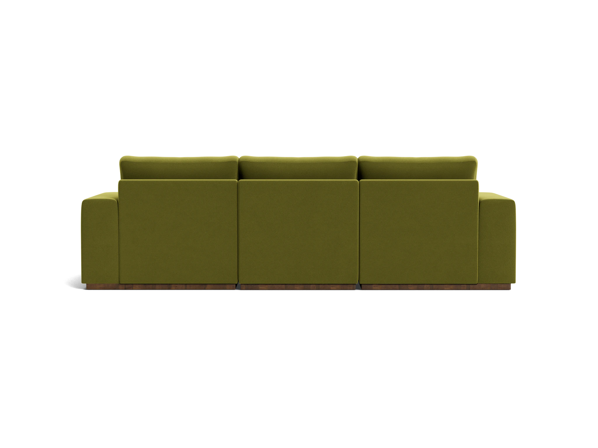 holt petite modular sectional with storage ottoman royale apple