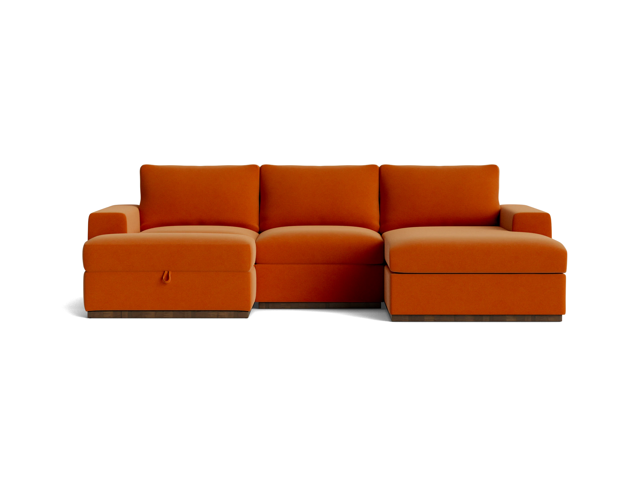 holt petite modular sectional with storage ottoman royale hacienda