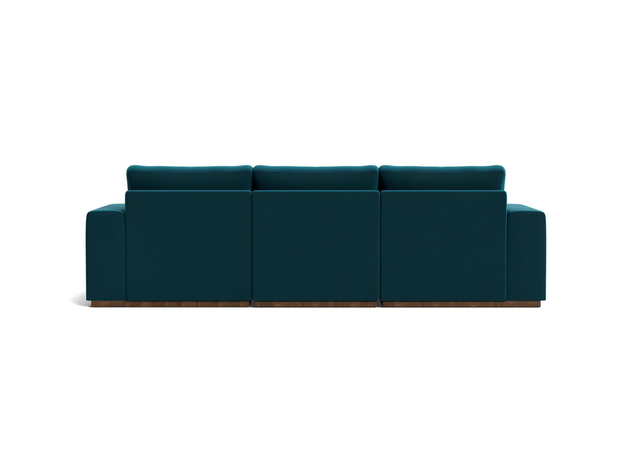 holt petite modular sectional with storage ottoman royale peacock