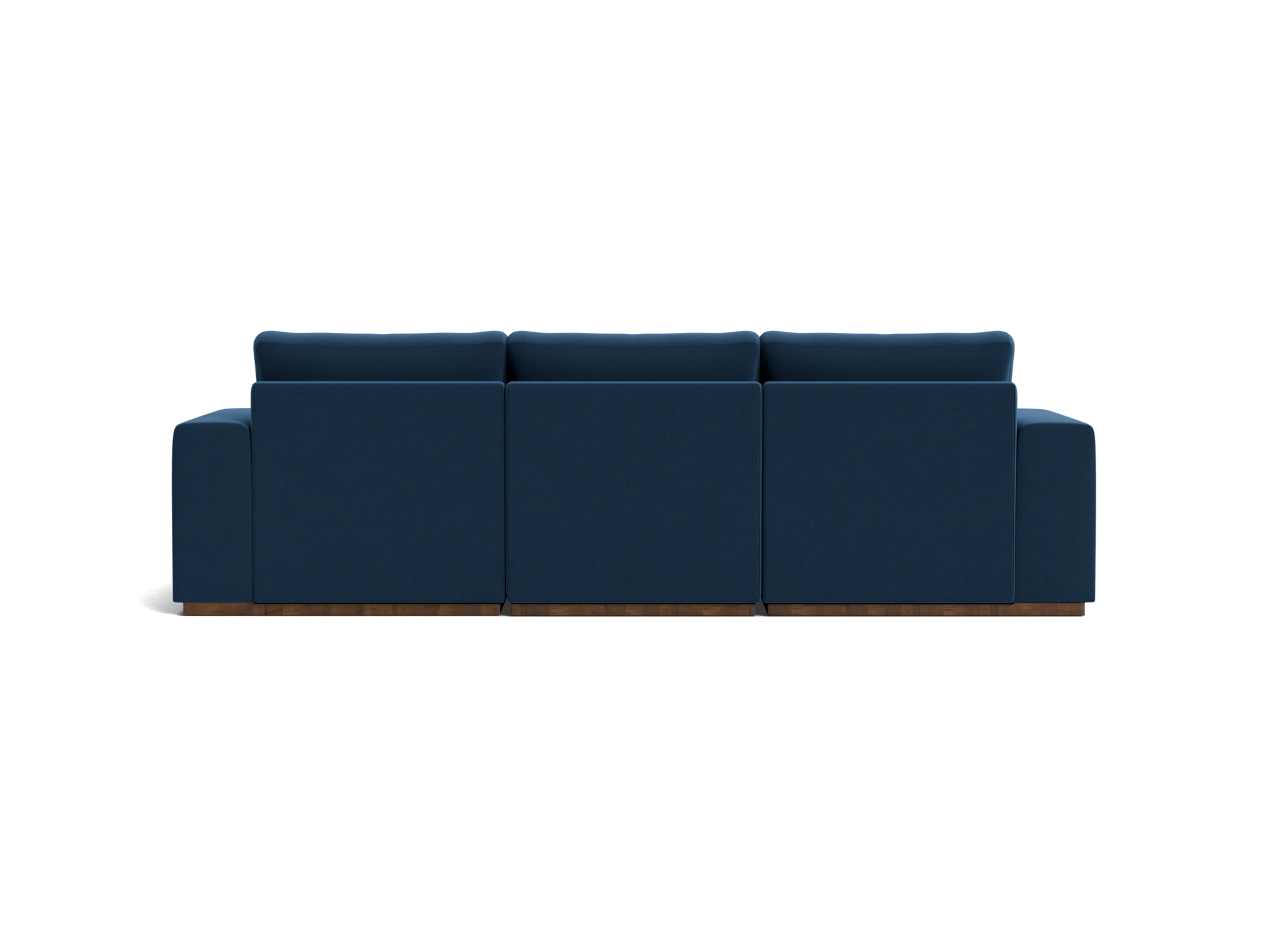 holt petite modular sectional with storage ottoman royale cobalt