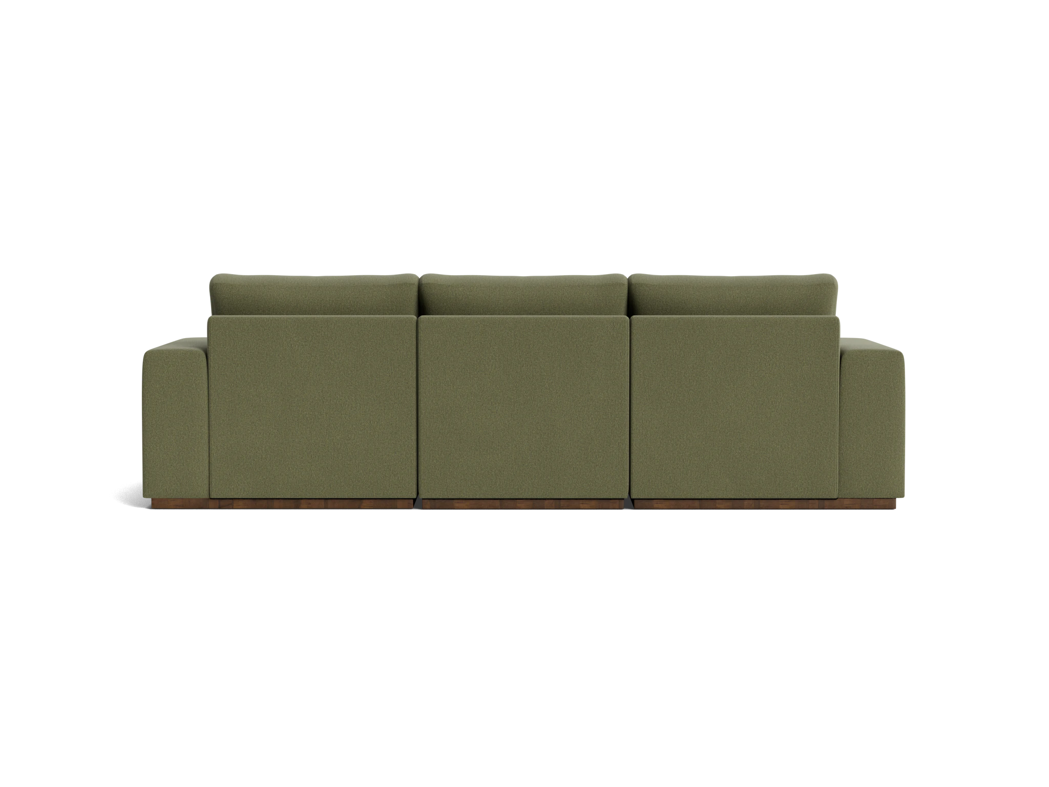 holt petite modular sectional with storage ottoman faithful olive