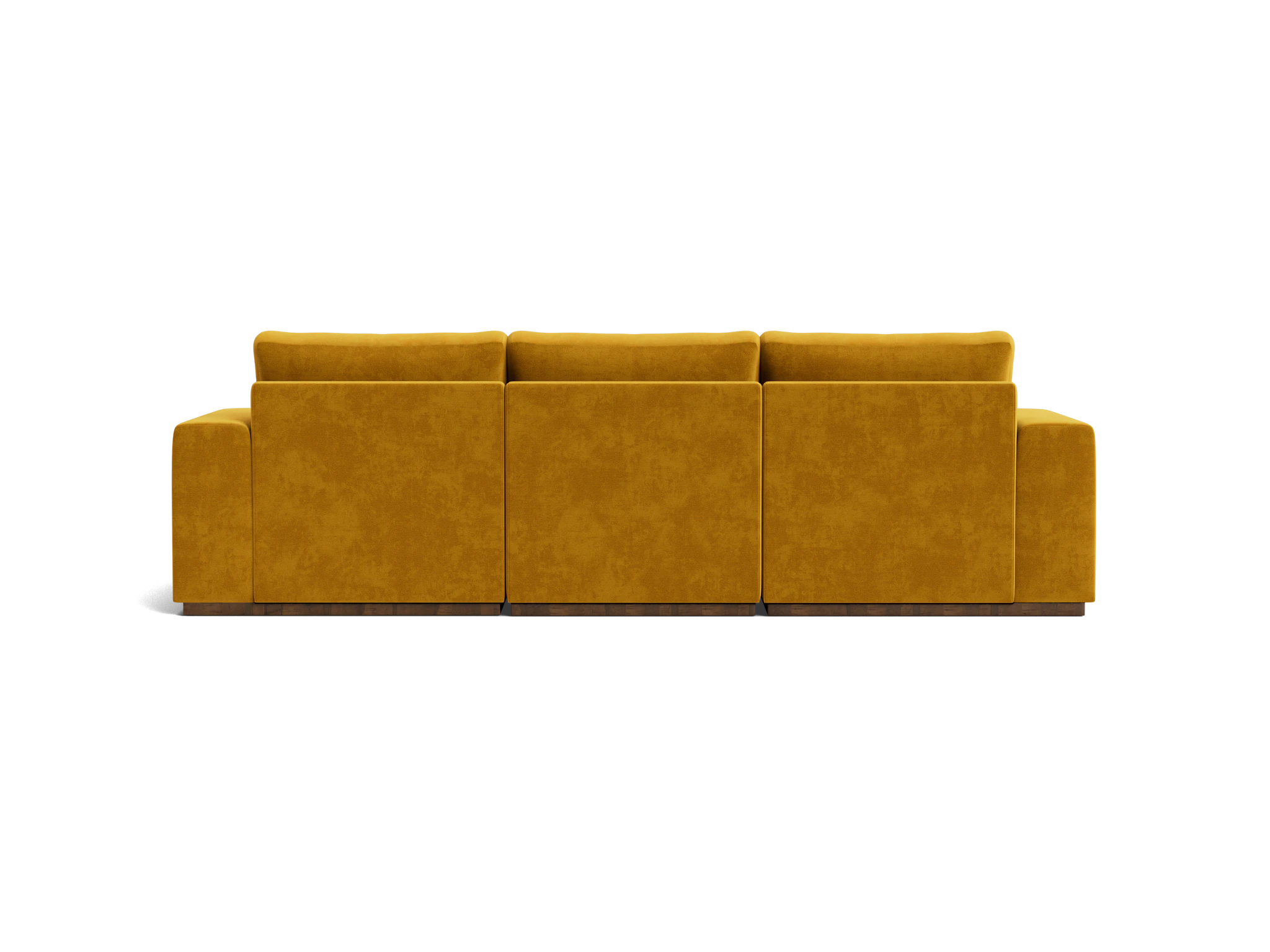 holt petite modular sectional with storage ottoman harper amber gold