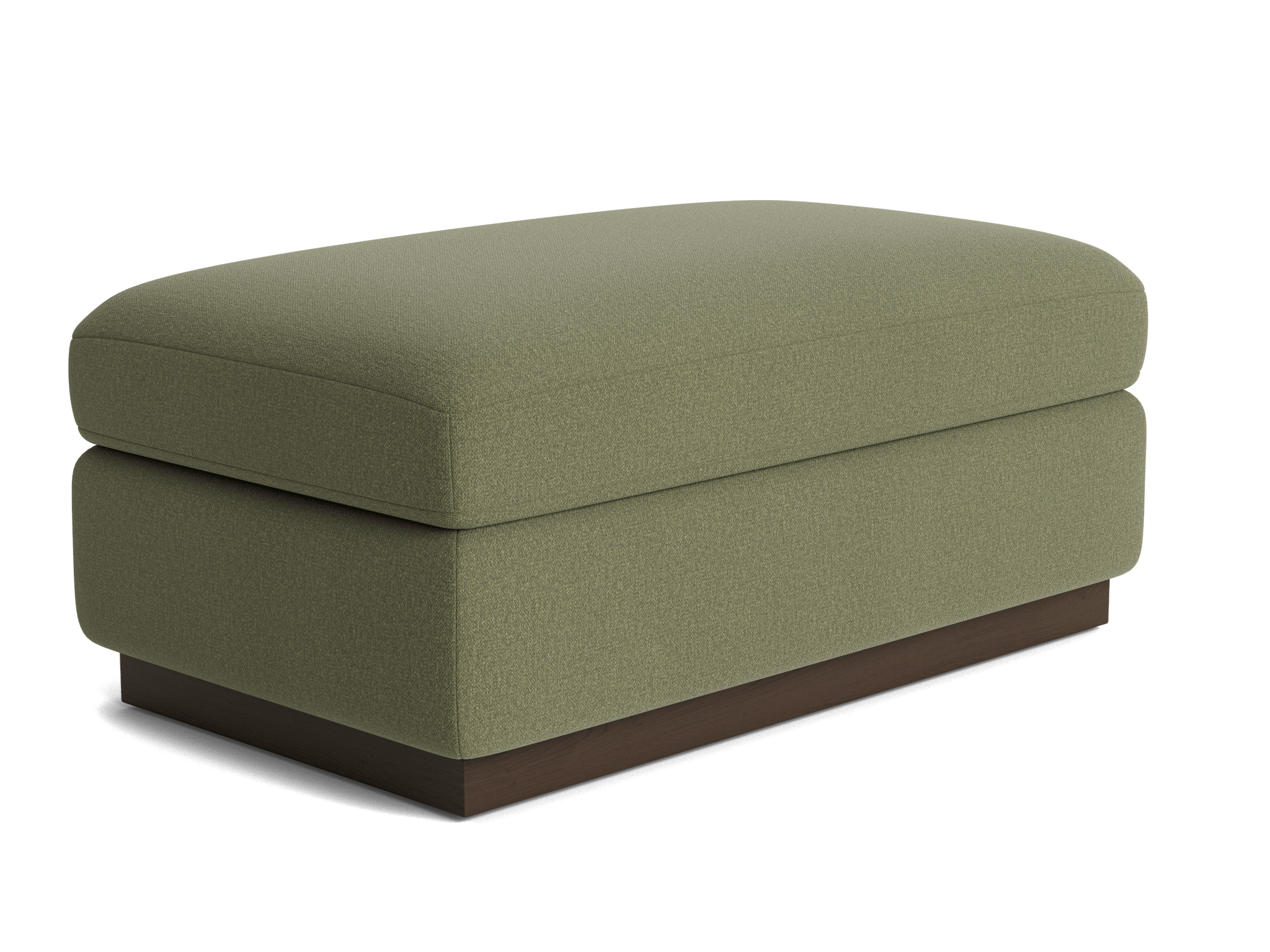 holt half ottoman faithful olive