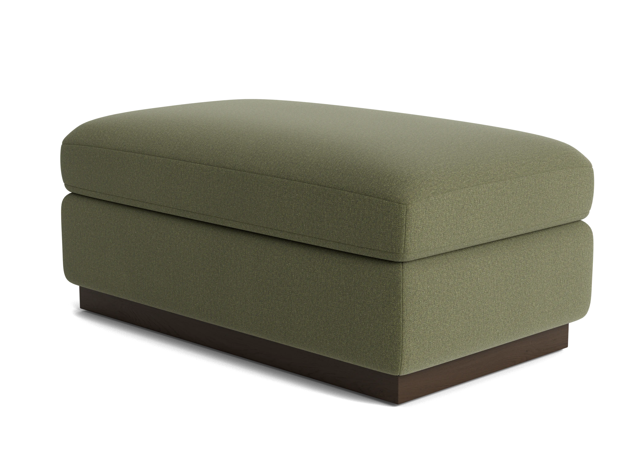 holt half ottoman faithful olive