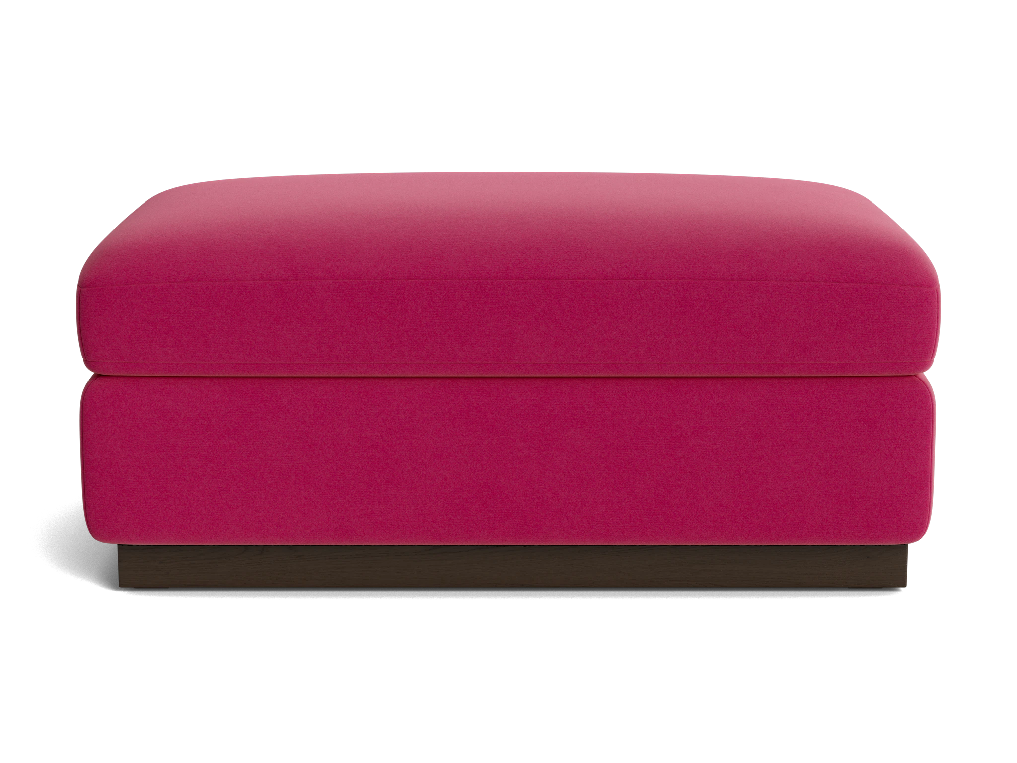 holt half ottoman royale berry