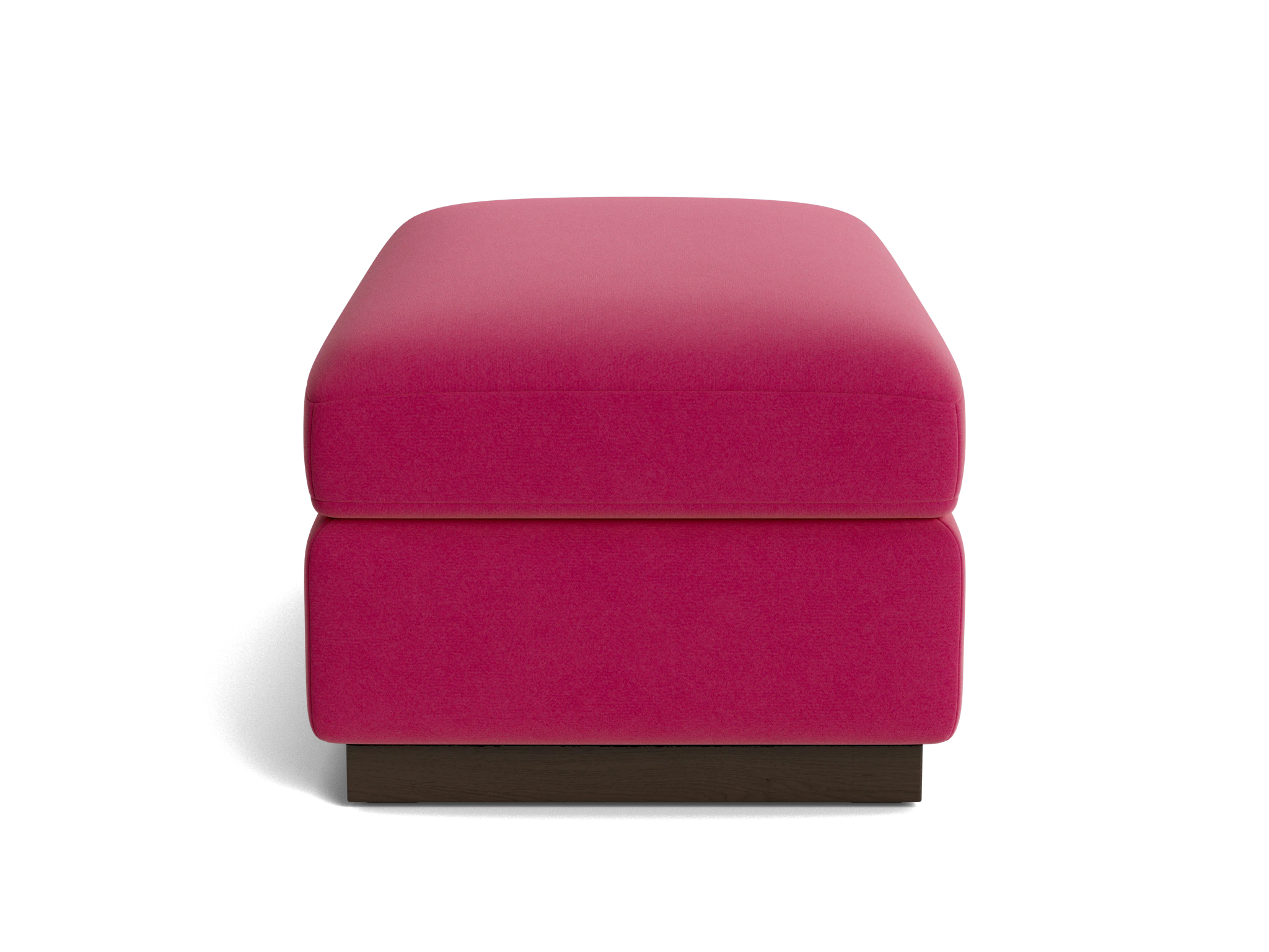 holt half ottoman royale berry