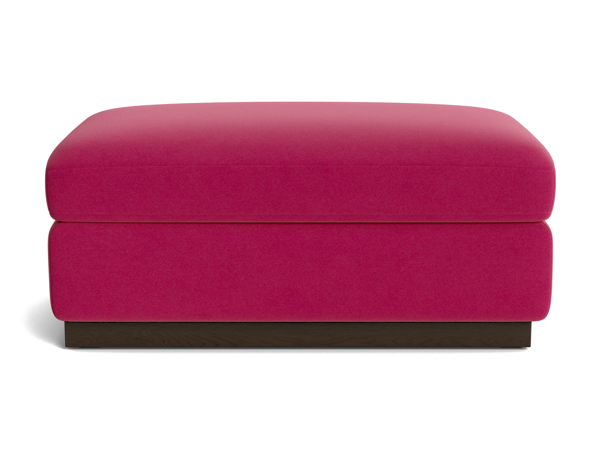 holt half ottoman royale berry