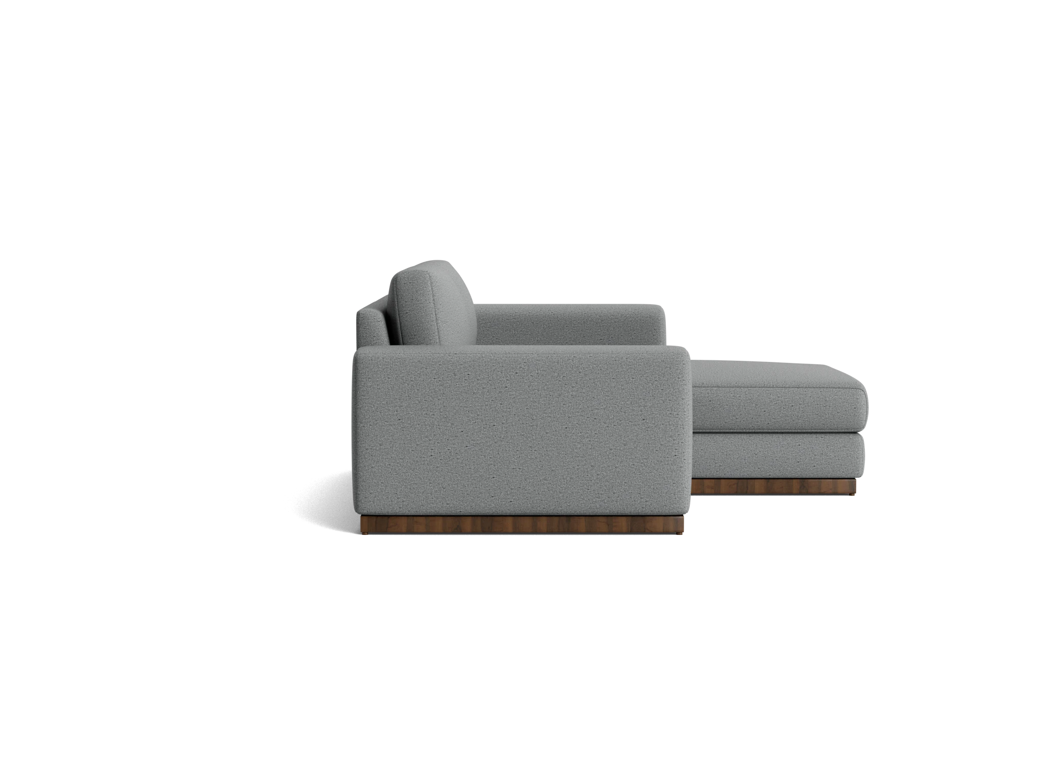 holt modular compact sectional essence ash
