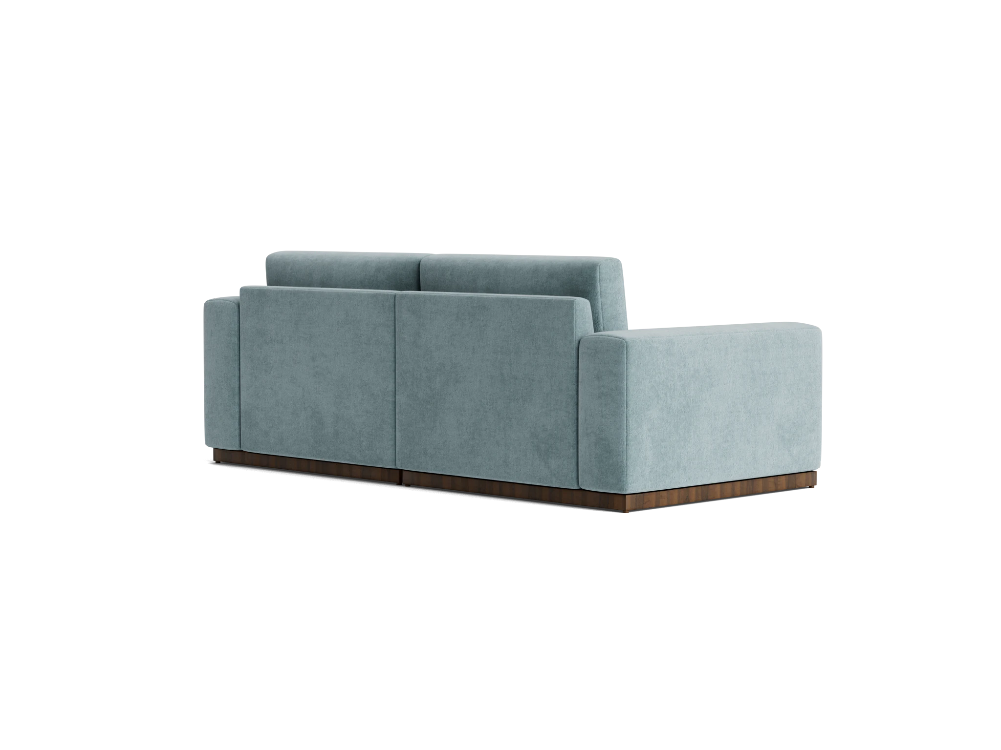 holt modular compact sectional plush mist