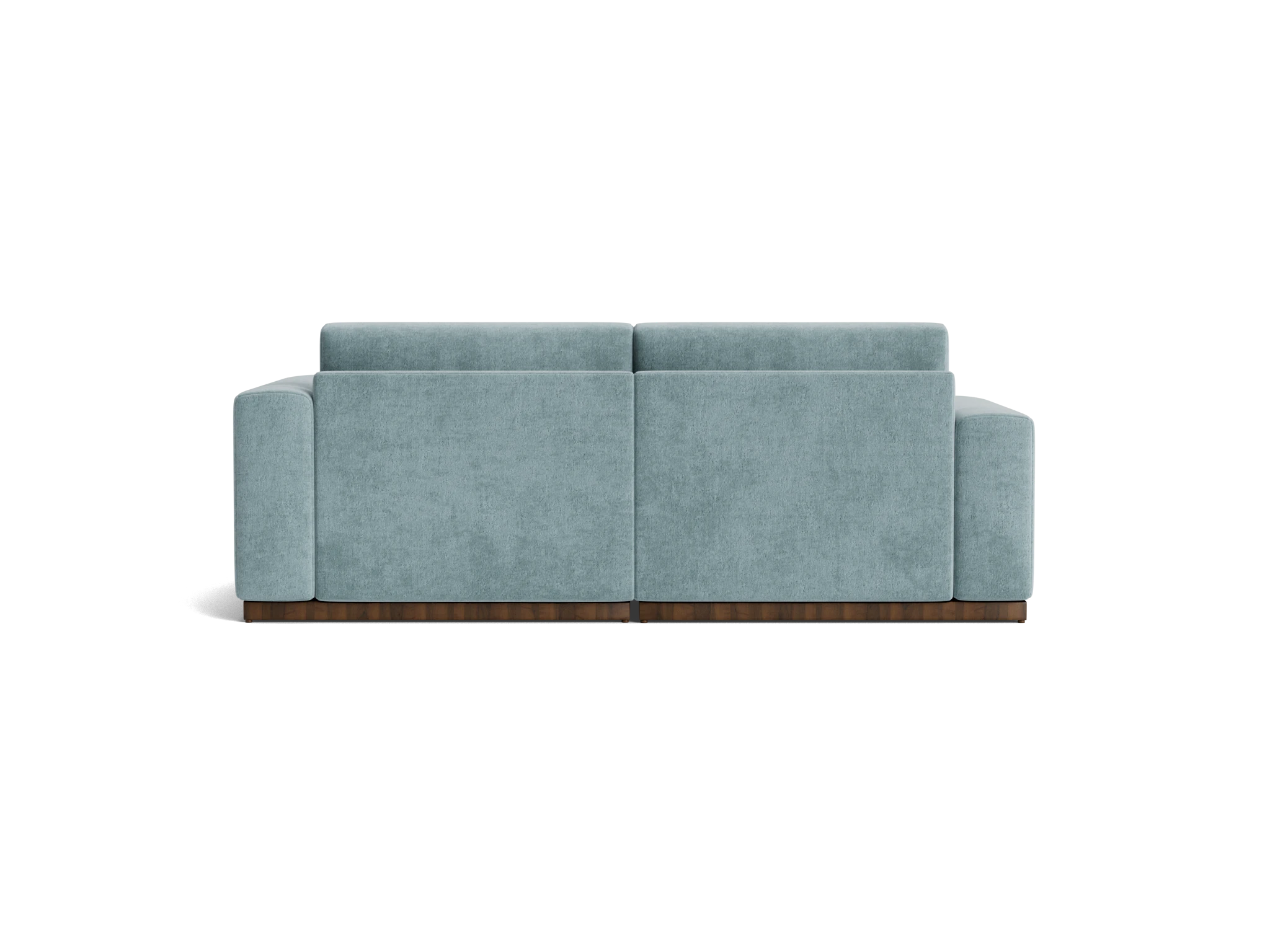 holt modular compact sectional plush mist