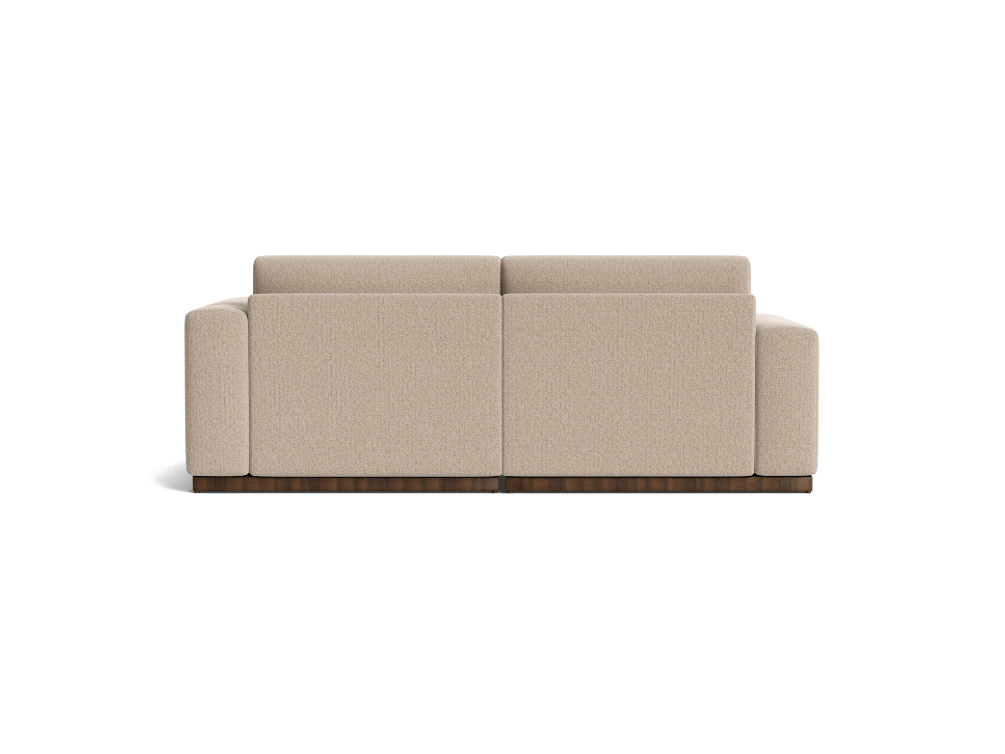 holt modular compact sectional villa sand