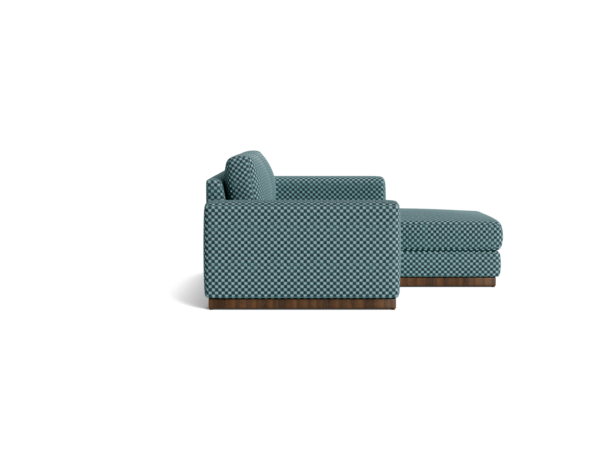 holt modular compact sectional checker pantone tapestry