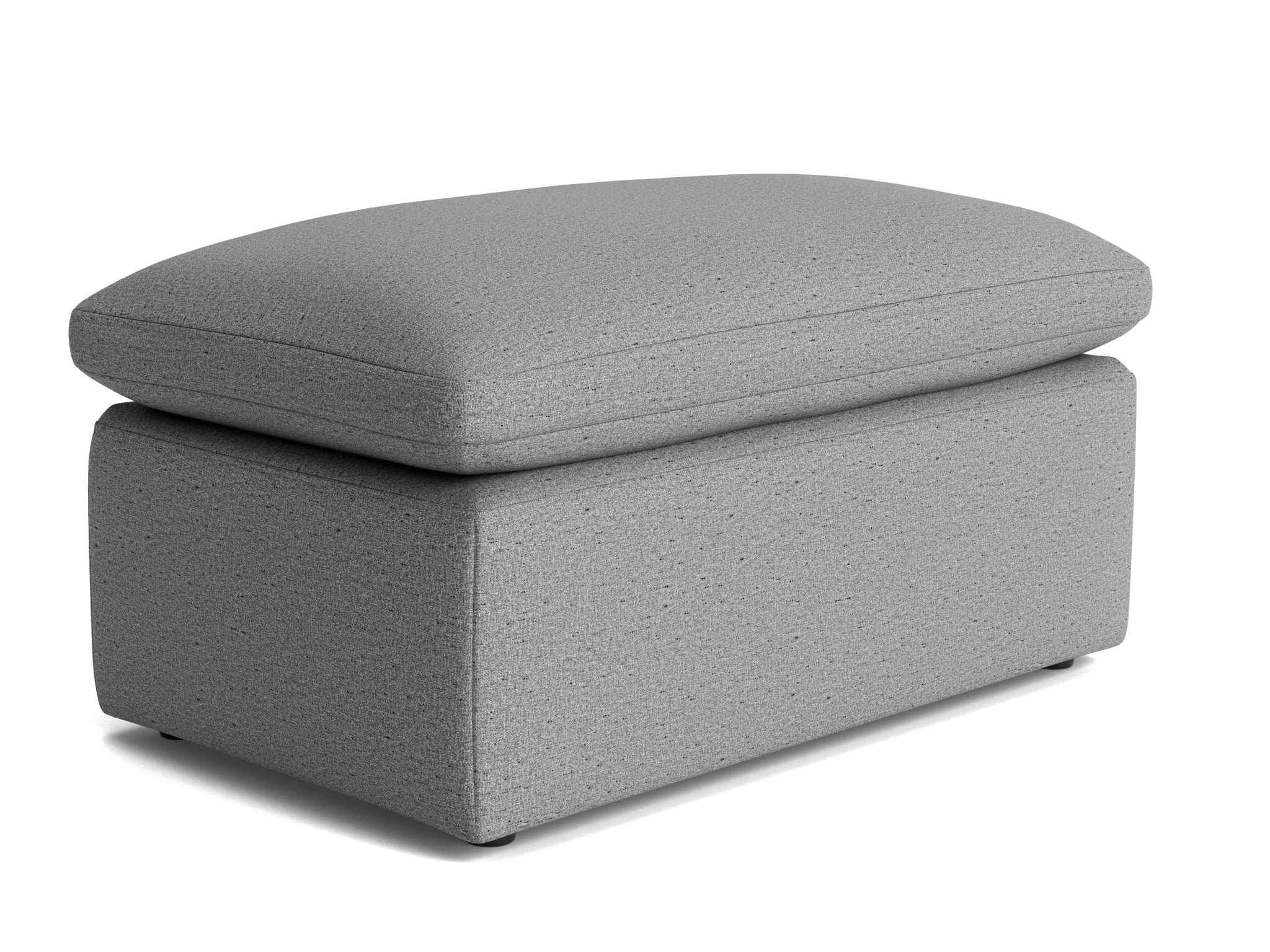 bryant half ottoman essence ash