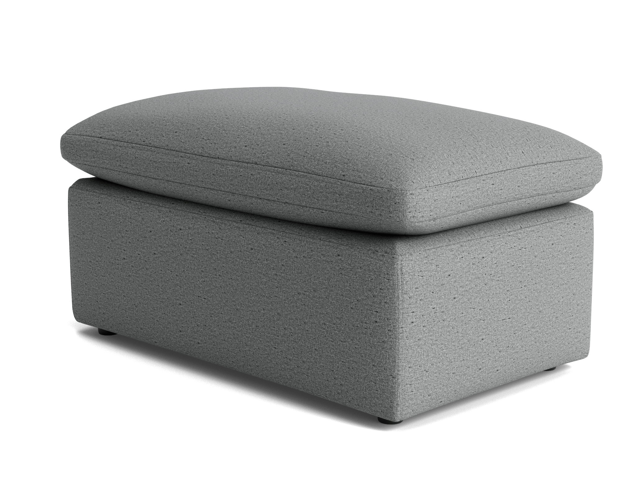 bryant half ottoman essence ash
