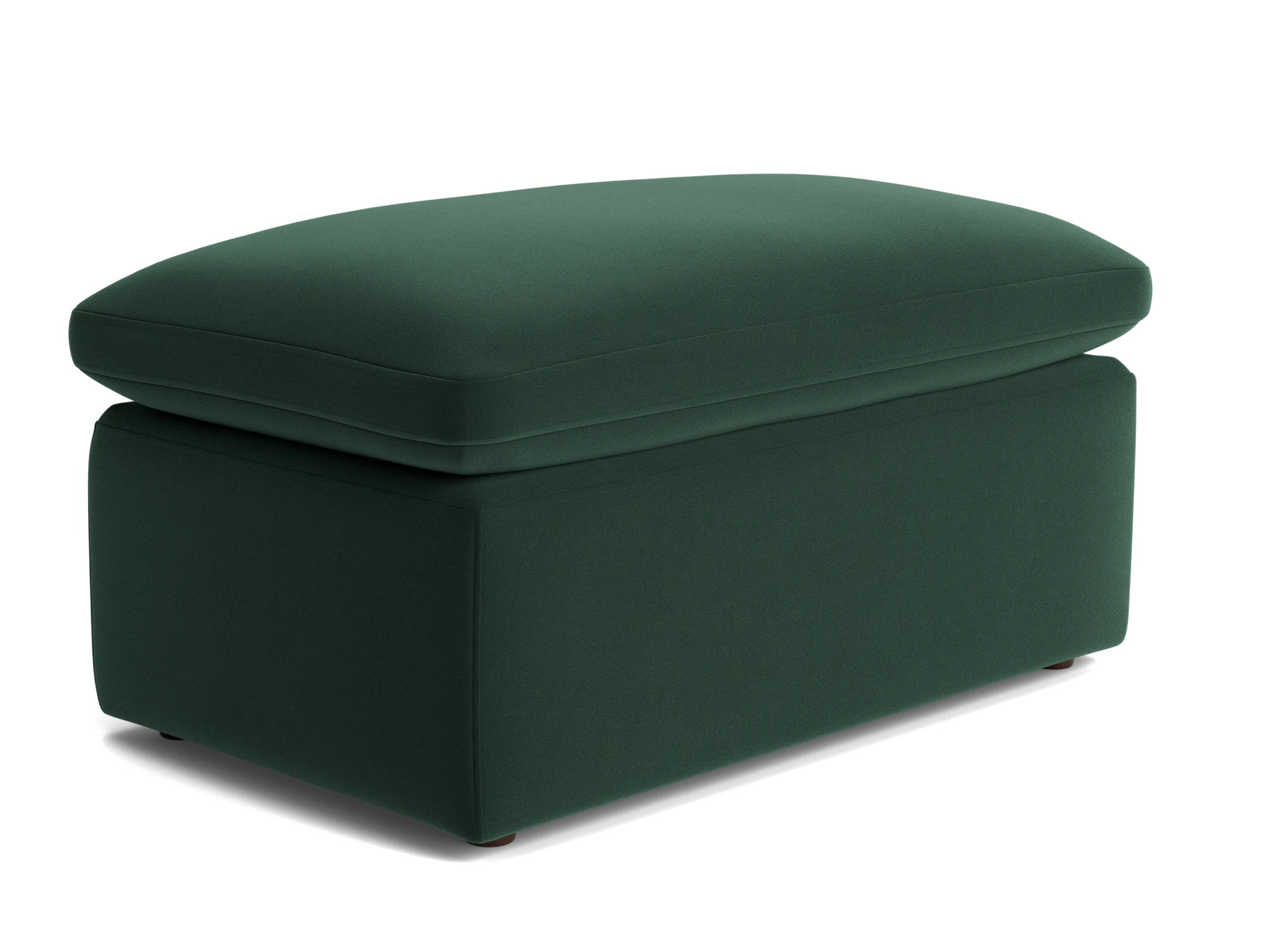 bryant half ottoman royale evergreen