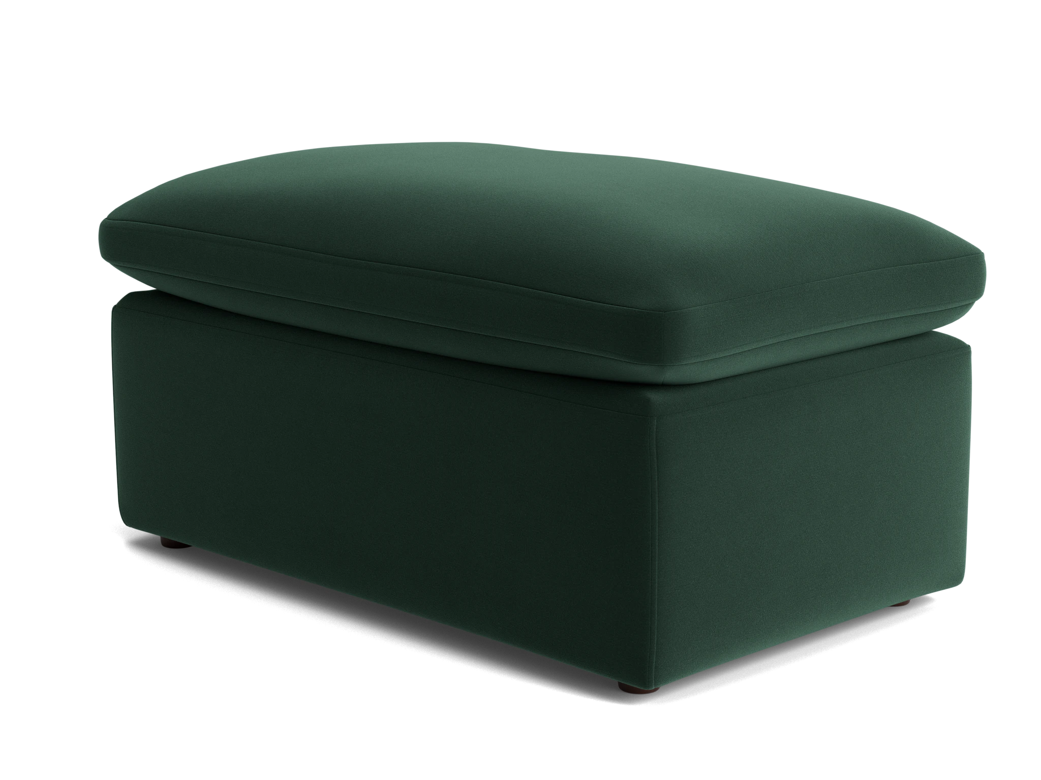 bryant half ottoman royale evergreen