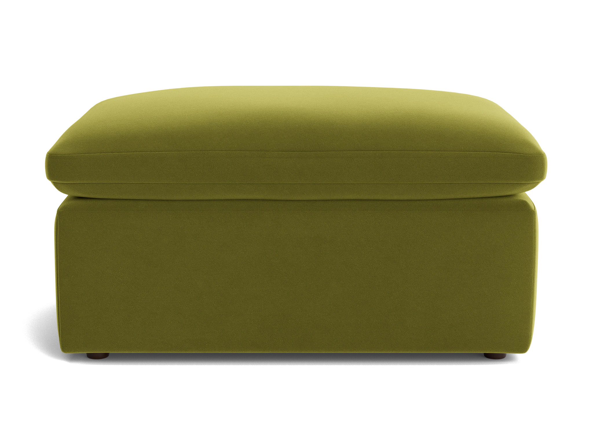 bryant half ottoman royale apple