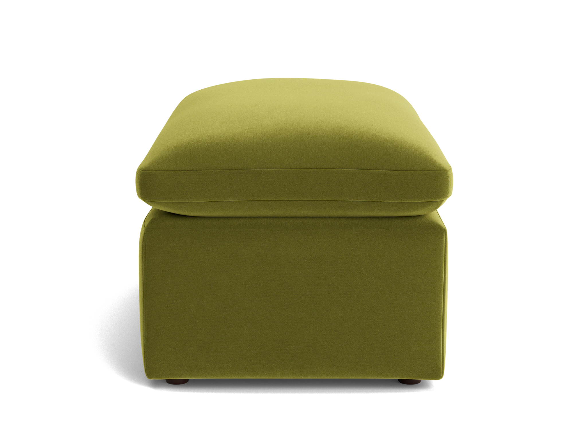 bryant half ottoman royale apple