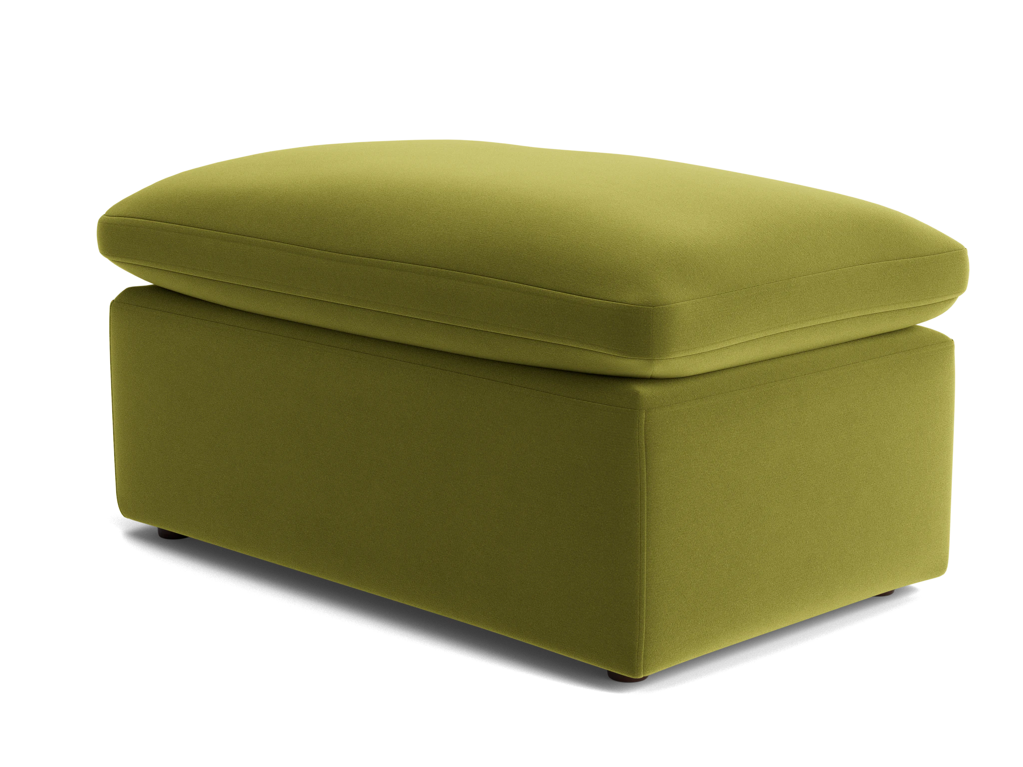 bryant half ottoman royale apple