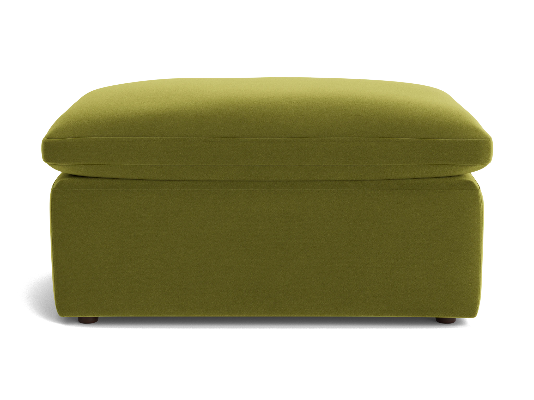 bryant half ottoman royale apple