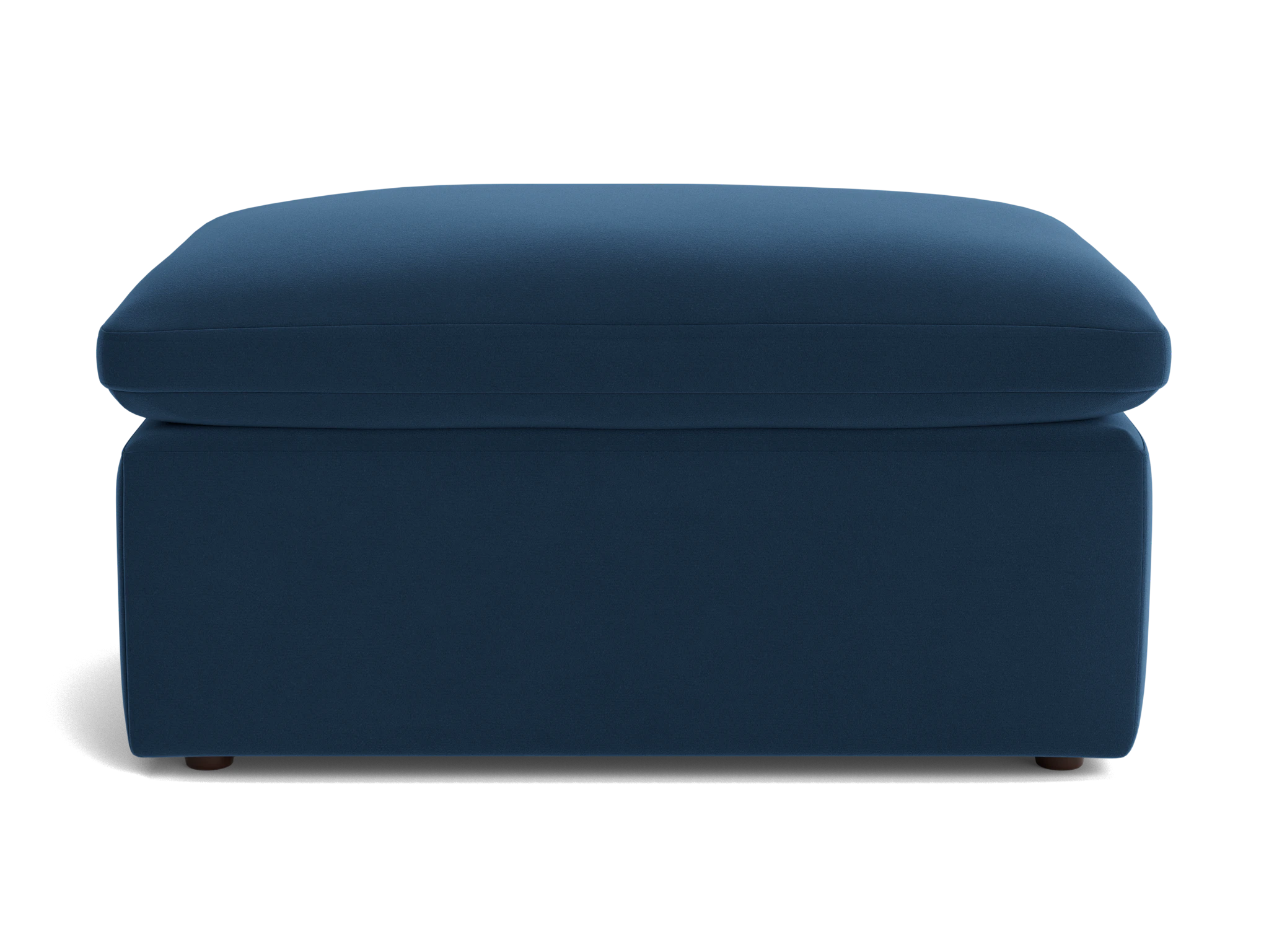 bryant half ottoman royale cobalt